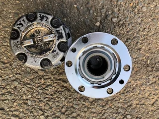 Free wheel hubs lock hub.