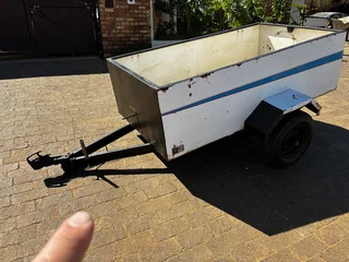 Trailer Luggage Refuse Box Cart.