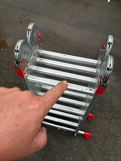 Ladder multi purpose Aluminium 3,3m.