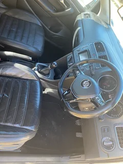 Silver VW Polo 1,2 TSI Comfortline.