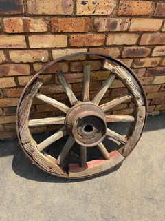 Ox Wagon wheel.
