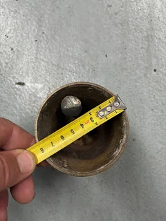 Bell door / Church brass 80mm.