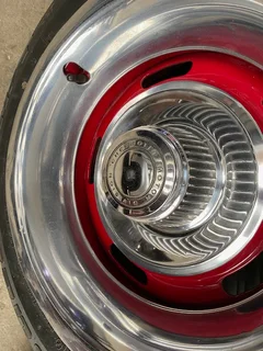 Wheels &amp; Tyres Corvette Rally Rims.