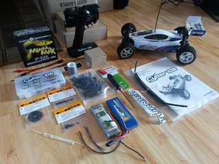 HP Cyber10B Radio Control Car Buggy Full complete Kit
