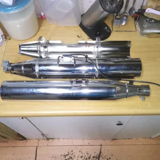 GARAGE/STORAGE FINDS.. 2X HARLEY FATBOY MOTORBIKE SELINCERS, AND NEW FOR SALE IN KLEINMOND.