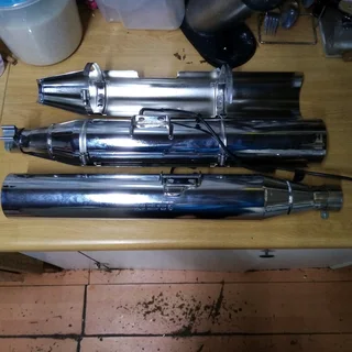 GARAGE/STORAGE FINDS.. 2X HARLEY FATBOY MOTORBIKE SELINCERS, AND NEW FOR SALE IN KLEINMOND.