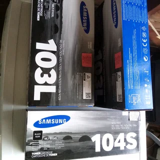 Garage /storage Finds.. 3x New Black Printer Tonners For Samsung For Sale In Kleinmond.