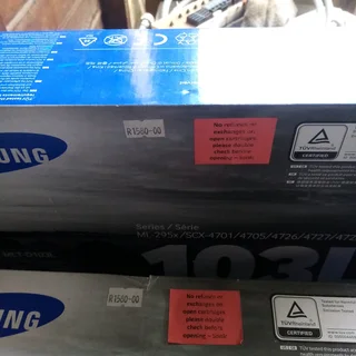 GARAGE /STORAGE FINDS.. 3X NEW BLACK PRINTER TONNERS FOR SAMSUNG FOR SALE IN KLEINMOND.