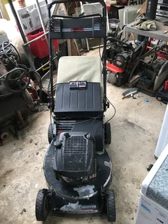 .garage/storage Finds..american Snapper 21''.  6 Speed Self Propelled Lawn Mower For Sale..