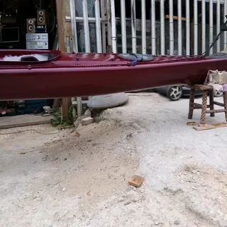 GARAGE /STORAGE FINDS.. REFURBISHED  FISHING KAYAK IN VERY GOOD CONDITION FOR SALE IN KLEINMOND.