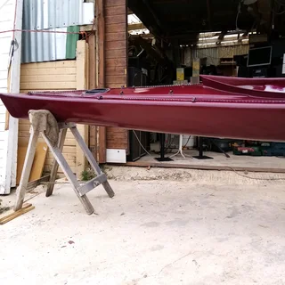 GARAGE /STORAGE FINDS.. REFURBISHED  FISHING KAYAK IN VERY GOOD CONDITION FOR SALE IN KLEINMOND.