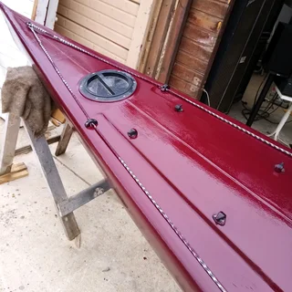 GARAGE /STORAGE FINDS.. REFURBISHED  FISHING KAYAK IN VERY GOOD CONDITION FOR SALE IN KLEINMOND.