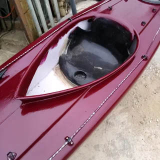 GARAGE /STORAGE FINDS.. REFURBISHED  FISHING KAYAK IN VERY GOOD CONDITION FOR SALE IN KLEINMOND.