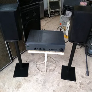 GARAGE /STORAGE FINDS.. NAD AMP, SPEAKERS AND STANDS GOOD CONDITION FOR SALE IN KLEINMOND.