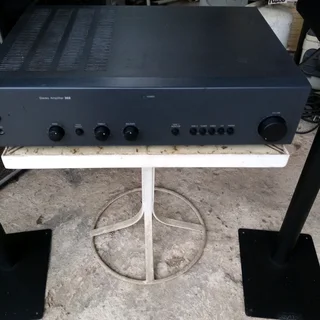 GARAGE /STORAGE FINDS.. NAD AMP, SPEAKERS AND STANDS GOOD CONDITION FOR SALE IN KLEINMOND.