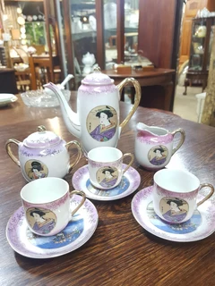 Fine Japanese Porcelain Coffee Set