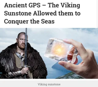 The &#34;sunstone&#34; of the Viking Sailors