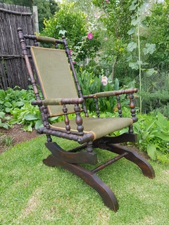 Colonial Rocking Chair~ Circa 1900