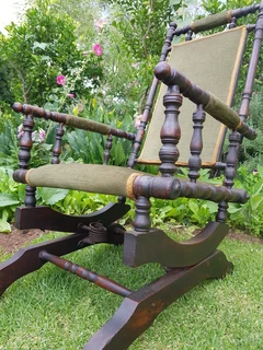 Colonial Rocking Chair~ Circa 1900