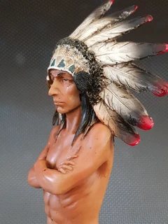 Native American Indian Chief.