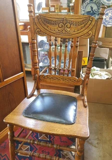 Original Oak Colonial Chair