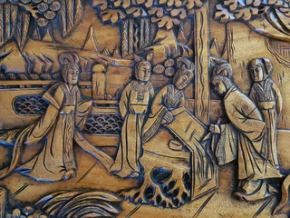 Stunning Hand Carved Chest