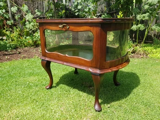 Imbuia Vitrine ~ Circa 1960's