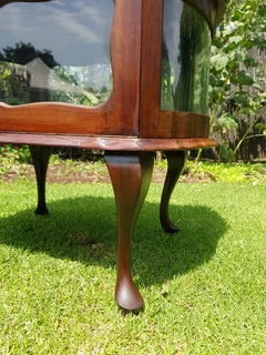 Imbuia Vitrine ~ Circa 1960&#39;s