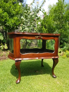 Imbuia Vitrine ~ Circa 1960&#39;s