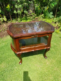 Imbuia Vitrine ~ Circa 1960&#39;s