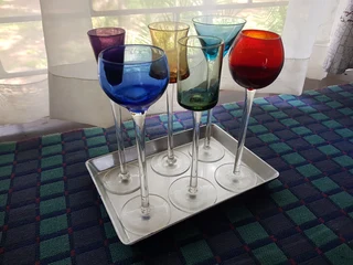 7 Piece Cordial Glass Set.