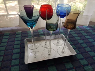 7 Piece Cordial Glass Set.