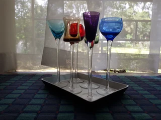 7 Piece Cordial Glass Set.