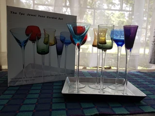 7 Piece Cordial Glass Set.