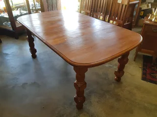 Large Table of Solid Teak ~ Circa 1920's.