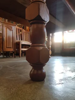 Large Table of Solid Teak ~ Circa 1920&#39;s.