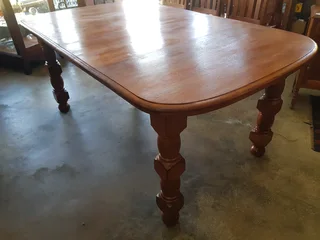 Large Table of Solid Teak ~ Circa 1920&#39;s.