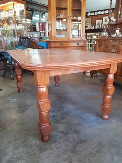 Large Table of Solid Teak ~ Circa 1920&#39;s.