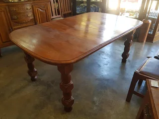 Large Table of Solid Teak ~ Circa 1920&#39;s.