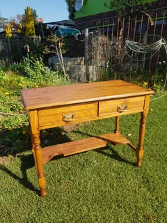 Late 19th Century Washtable of Solid Basswood.