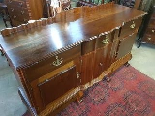 Large Imbuia Sideboard ~ Circa 1940's.