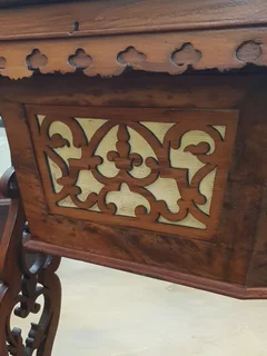 Victorian Lady&#39;s Sewing Work Table ~ Circa 1870.