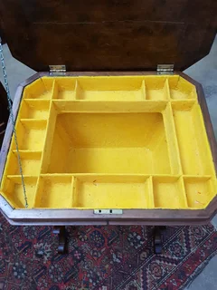 Victorian Lady&#39;s Sewing Work Table ~ Circa 1870.