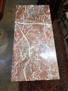 French Oak Marble-Top Commode ~ Circa 1920