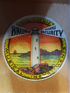 Vintage Bruno Lyra Oscar Schmidt 1920&#39;s Parlor Blues Guitar.