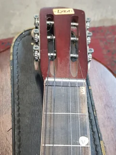 Vintage Bruno Lyra Oscar Schmidt 1920&#39;s Parlor Blues Guitar.