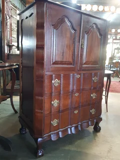 Impressive Tallboy of Imbuia ~ Circa 1950.