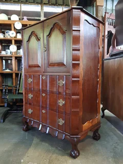 Impressive Tallboy of Imbuia ~ Circa 1950.