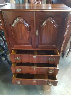 Impressive Tallboy of Imbuia ~ Circa 1950.