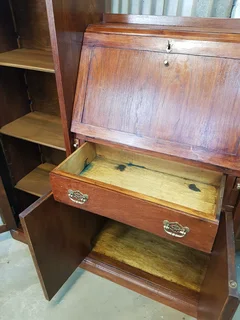 Bookcase with Writing Bureau ~ Circa 1940.